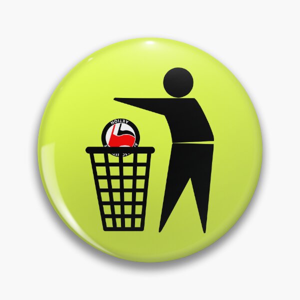 Item preview, Antifa in the bin designed and sold by ARTmanhART.