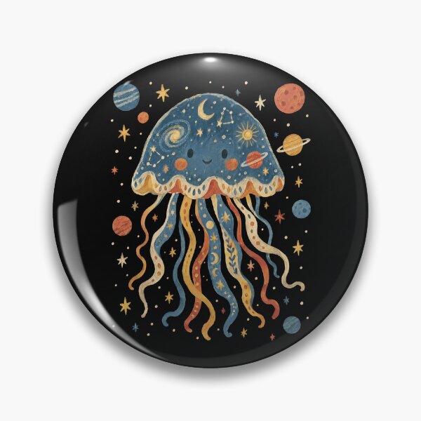 Item preview, Naive Cosmic Jellyfish designed and sold by SignumShop.