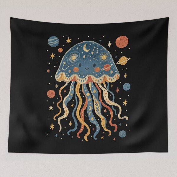 Item preview, Naive Cosmic Jellyfish designed and sold by SignumShop.