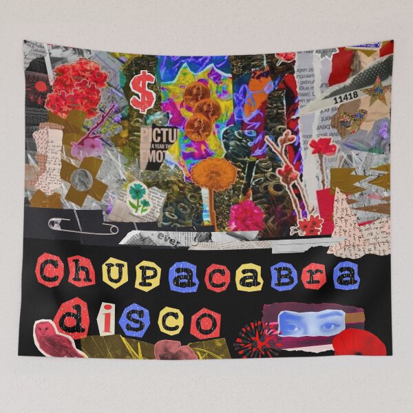 Artikelvorschau, Chupacabra Disco College entworfen und verkauft von Swooncake Press.