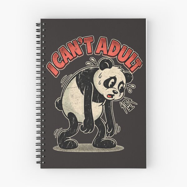 Item preview, Tired Panda Adulting Humor designed and sold by AwesomeBeyondLimits.