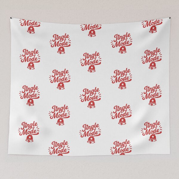 Item preview, Jingle Mode Christmas Modern Festive Typography with Bell Trendy Holiday designed and sold by HYPNK.