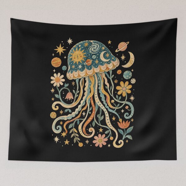 Item preview, Cosmic Jellyfish Garden designed and sold by SignumShop.