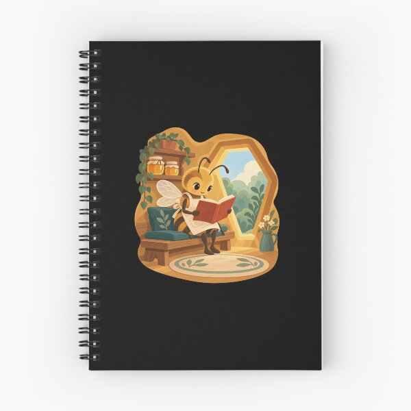 Item preview, Cozy Bee Reading During a Hive Work Break designed and sold by AMICO77.