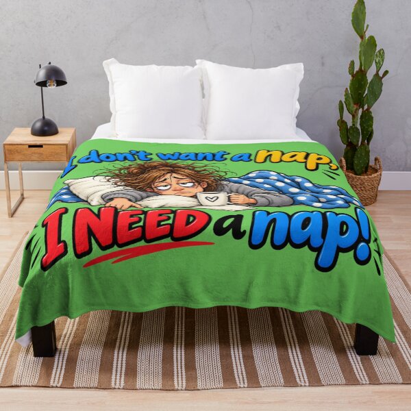 Item preview, I don't want a nap, I NEED a nap! designed and sold by GAWPAWshop.