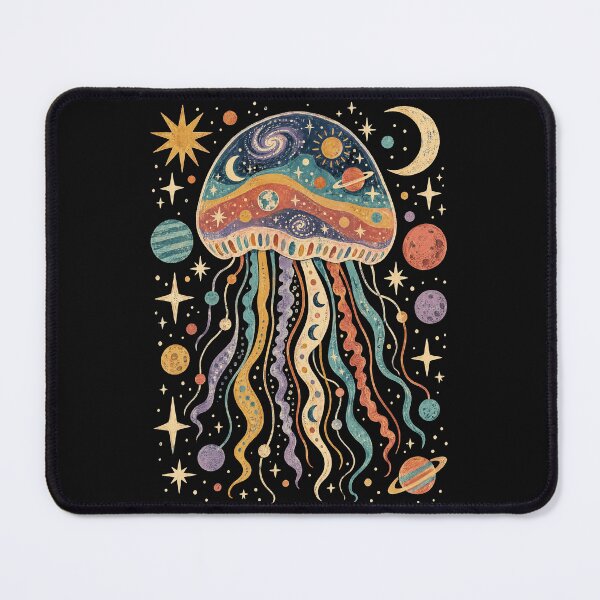 Item preview, Rainbow Cosmic Jellyfish designed and sold by SignumShop.