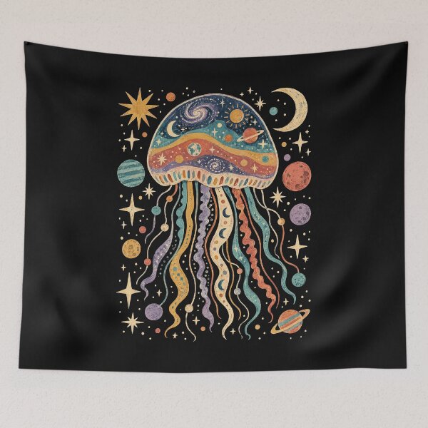 Item preview, Rainbow Cosmic Jellyfish designed and sold by SignumShop.