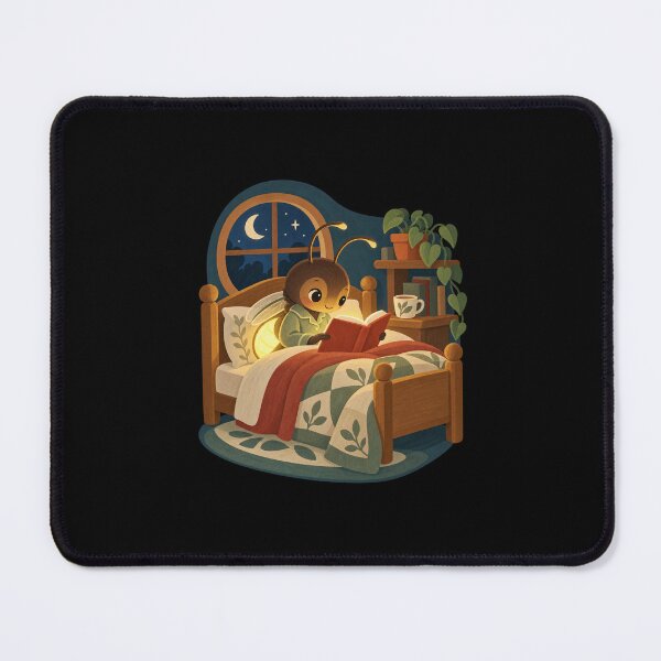 Item preview, Cozy Firefly Reading a Bedtime Story designed and sold by AMICO77.