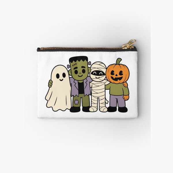 Item preview, Cute Halloween Monster Squad Friends Trick Or Treat Sticker Art designed and sold by wildsilencee.