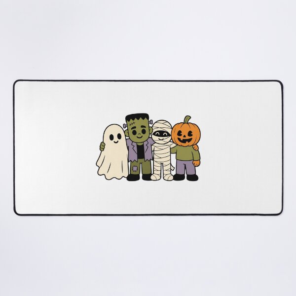 Item preview, Cute Halloween Monster Squad Friends Trick Or Treat Sticker Art designed and sold by wildsilencee.