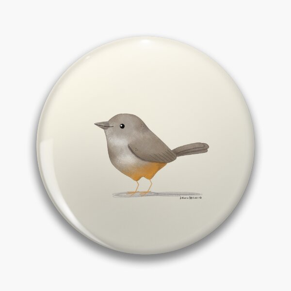 Item preview, Brasilia Tapaculo Bird designed and sold by julianamotzko.