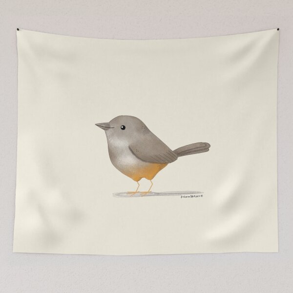 Item preview, Brasilia Tapaculo Bird designed and sold by julianamotzko.