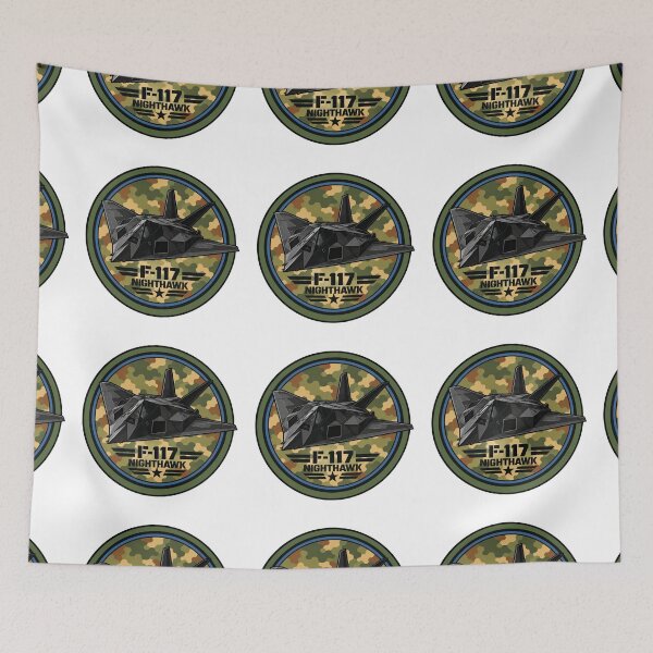 Item preview, F117 in Round badge or Army uniform clor designed and sold by IRON WINGS /USAF.
