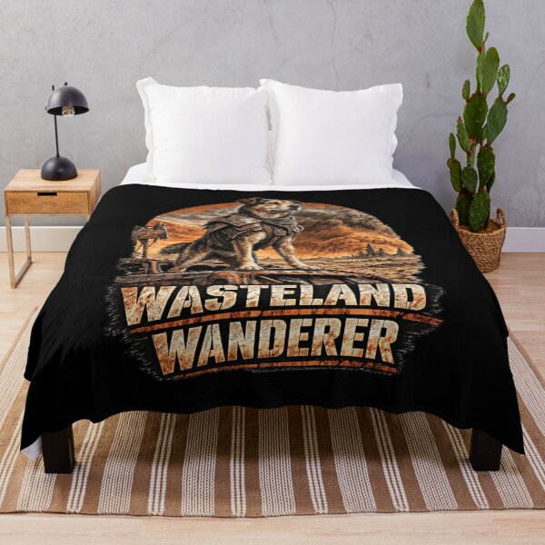Item preview, Wasteland Wanderer Funny Post Apocalyptic Dog Action Movie Lover Gift Idea designed and sold by FurRealStudioCo.