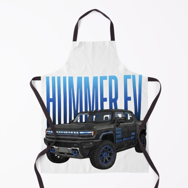 Item preview, GMC Hummer EV Off-Road Supertruck Black Electric Truck 4x4 Art designed and sold by Motorline44.