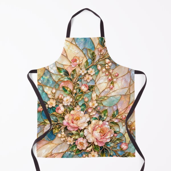 Item preview, Pink Peony Flowers with Turquoise Blue Mother of Pearl Art designed and sold by ManJiangHong.