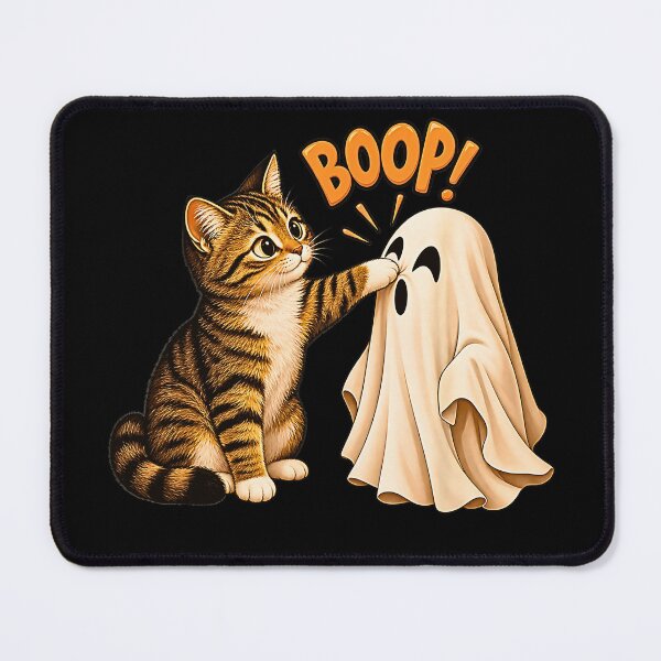 Item preview, Boo-P Ghost Cat Funny Halloween Cat Mom Cute Trick Or Treat designed and sold by Byhergawaa.