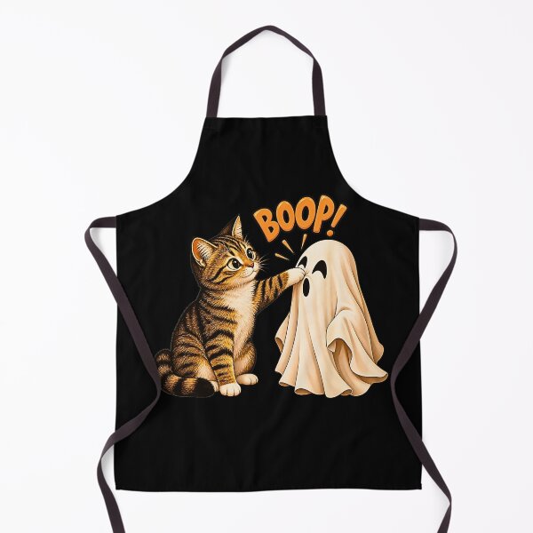 Item preview, Boo-P Ghost Cat Funny Halloween Cat Mom Cute Trick Or Treat designed and sold by Byhergawaa.