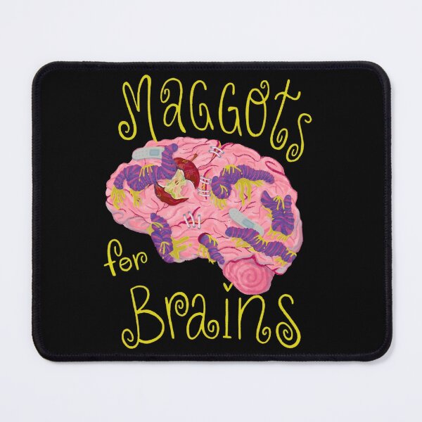 Item preview, Maggots for brains designed and sold by DhriegoStudio.