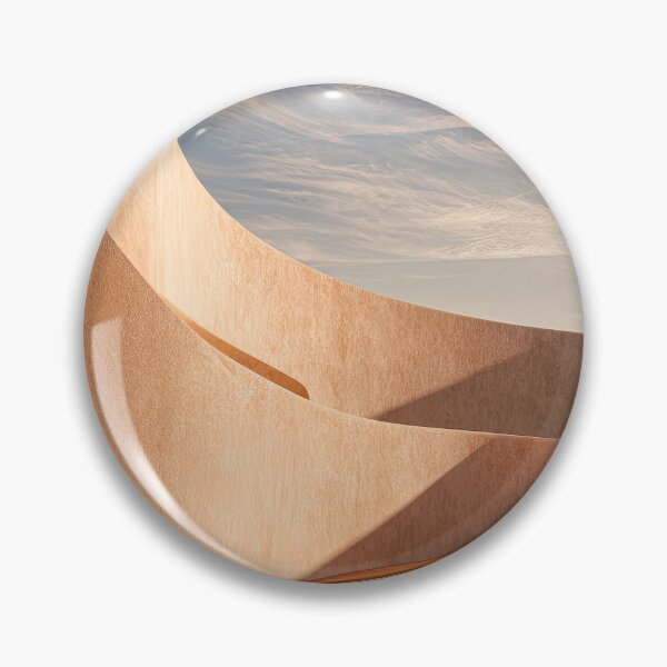 Item preview, Terracotta Curves and Blue Sky Minimalist Architecture Print designed and sold by MargaretWiktor.