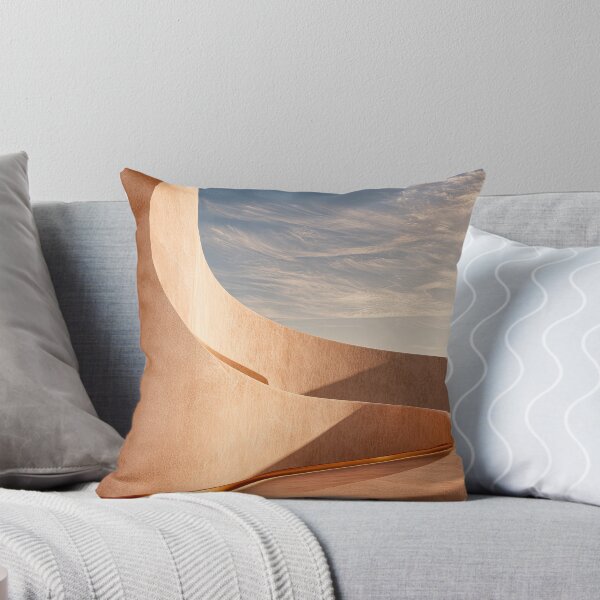 Item preview, Terracotta Curves and Blue Sky Minimalist Architecture Print designed and sold by MargaretWiktor.