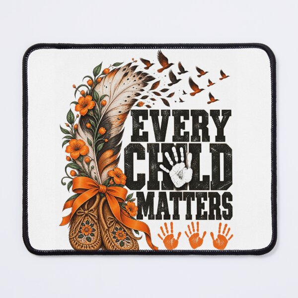 Item preview, Every Child Matters Feather Art designed and sold by anapldv.
