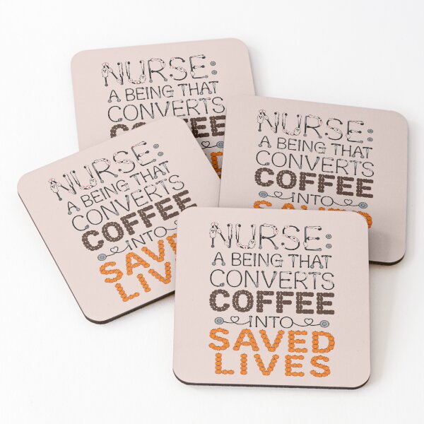 Item preview, Funny Halloween Nurse Coffee designed and sold by Art-Arcade6.