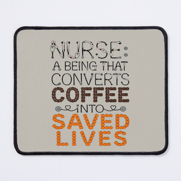 Item preview, Funny Halloween Nurse Coffee designed and sold by Art-Arcade6.