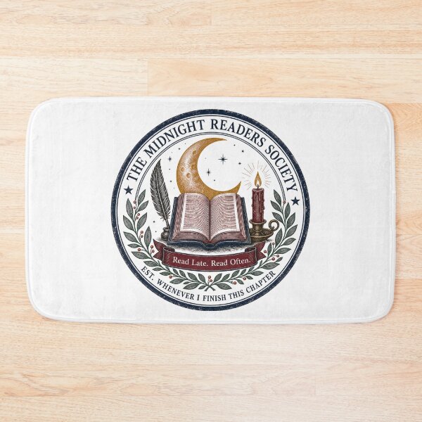 Item preview, Midnight Readers Society Nocturnal Reading designed and sold by MOSIDRIP™.