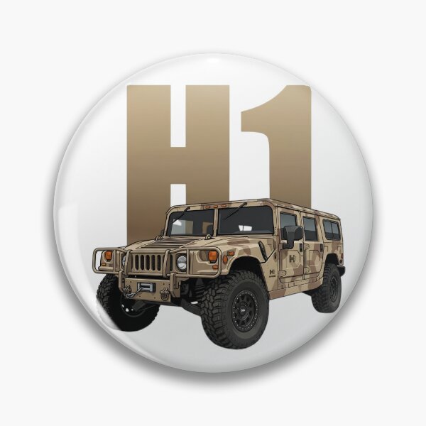 Item preview, Hummer H1 Off-Road 4x4 Military Style Truck Desert Camo SUV Art designed and sold by Motorline44.