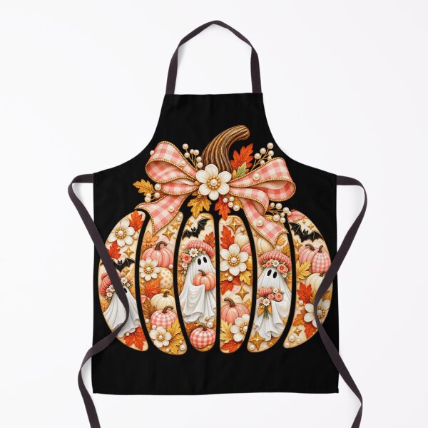 Item preview, Fall Pumpkin Coquette Ghost & Pumpkin Season Boho Floral Autumn Cute Fall designed and sold by Thread&Fable.