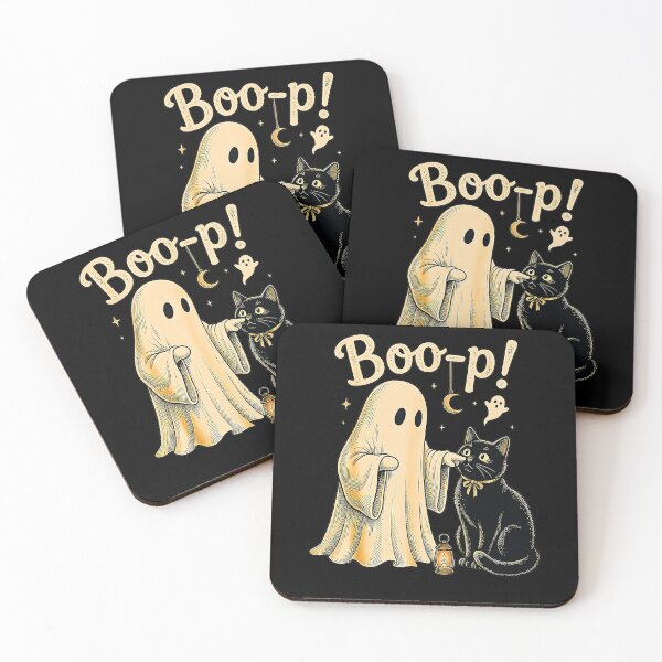 Item preview, Boo-P Ghost Cat Funny Halloween Cat Mom Cute Trick Or Treat designed and sold by Byhergawaa.