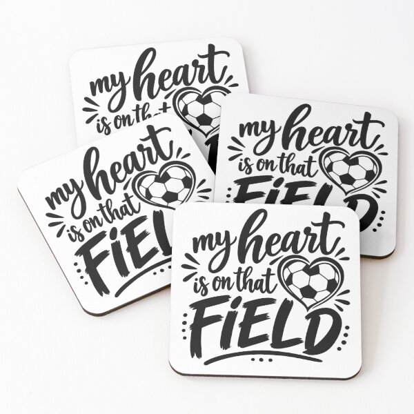 Item preview, My Heart is on that Field Soccer - Soccer Player  designed and sold by Rtcraftani.