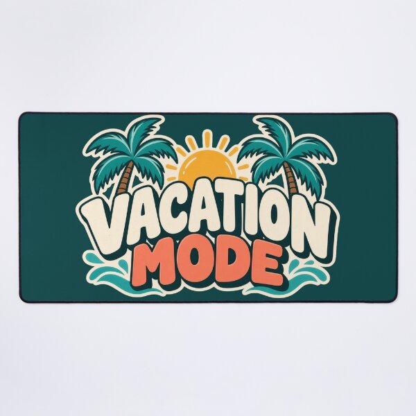 Item preview, Vacation Mode Retro Beach Design designed and sold by AndyGordon125.