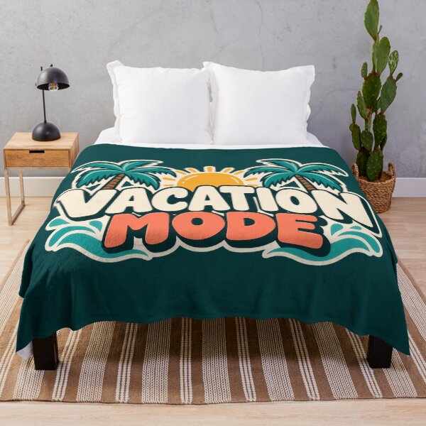 Item preview, Vacation Mode Retro Beach Design designed and sold by AndyGordon125.
