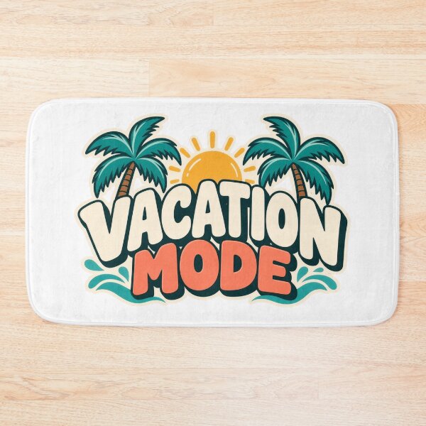 Item preview, Vacation Mode Retro Beach Design designed and sold by AndyGordon125.