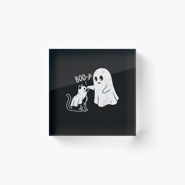Item preview, Boo-P Ghost Cat Funny Halloween Cat Mom Cute Trick Or Treat designed and sold by Byhergawaa.
