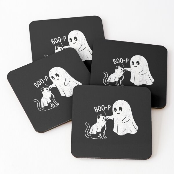 Item preview, Boo-P Ghost Cat Funny Halloween Cat Mom Cute Trick Or Treat designed and sold by Byhergawaa.