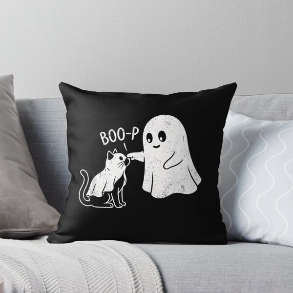 Item preview, Boo-P Ghost Cat Funny Halloween Cat Mom Cute Trick Or Treat designed and sold by Byhergawaa.