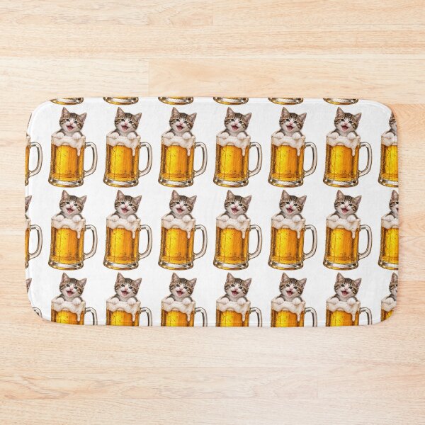 Item preview, Purr-fect Pint Funny Beer Cat in Beer Glass designed and sold by SailWolf--.