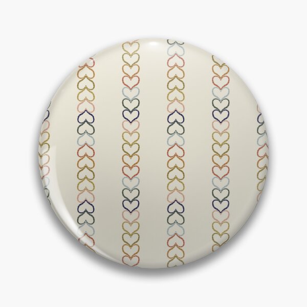 Item preview, Heart Stripes Seamless Pattern Outline designed and sold by LaPolilladPapel.