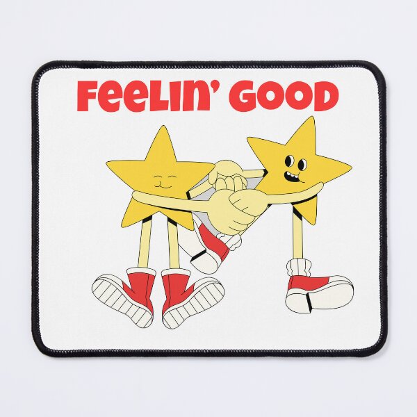 Item preview, Feelin Good Retro 70s Cartoon Dancing Stars Vintage designed and sold by stileepensieri.
