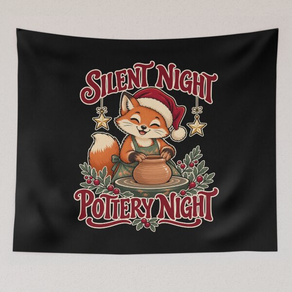 Item preview, Silent Night Pottery Night designed and sold by Good Mood Foundry.