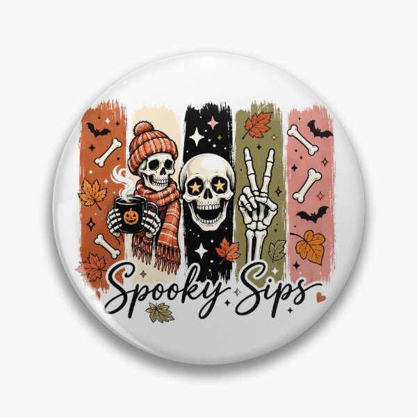 Item preview, Spooky Sips Cute Halloween Cozy Vibes designed and sold by CleanDecor.