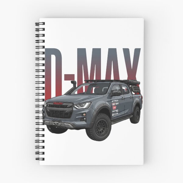 Item preview, Isuzu D-Max 4x4 Off-Road Truck Grey Overland Pickup Art designed and sold by Motorline44.