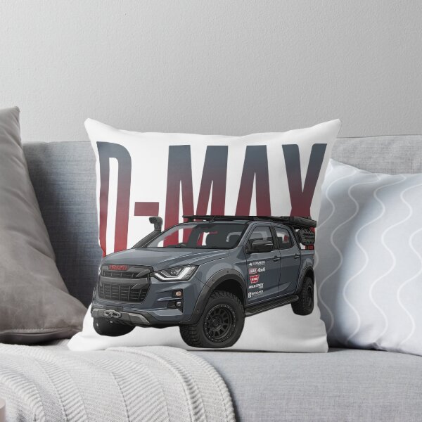 Item preview, Isuzu D-Max 4x4 Off-Road Truck Grey Overland Pickup Art designed and sold by Motorline44.