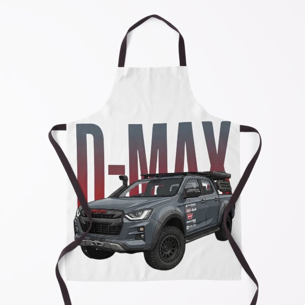 Item preview, Isuzu D-Max 4x4 Off-Road Truck Grey Overland Pickup Art designed and sold by Motorline44.