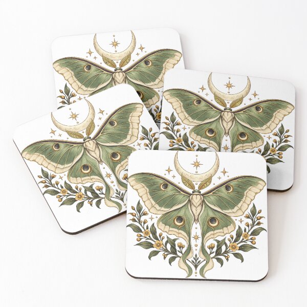 Item preview, Luna Moth Moon designed and sold by GSideArtStore.