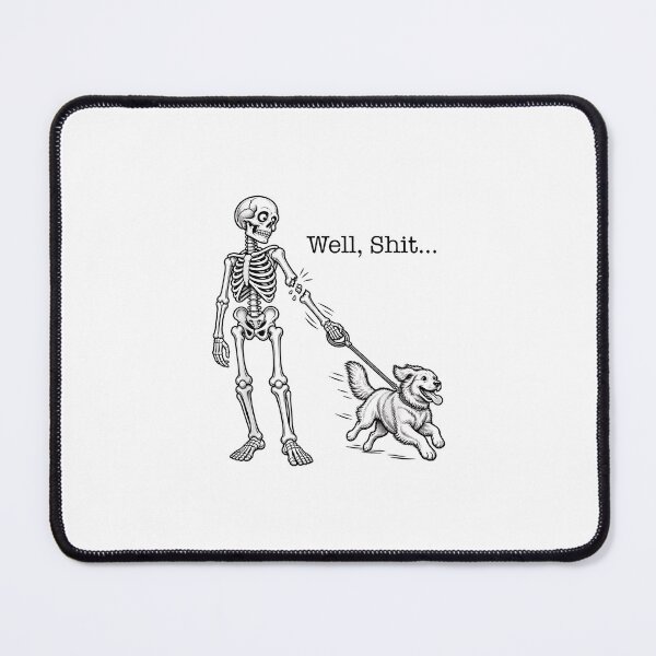 Item preview, Well Shit Skeleton Balloon Dog Disaster designed and sold by Byhergawaa.