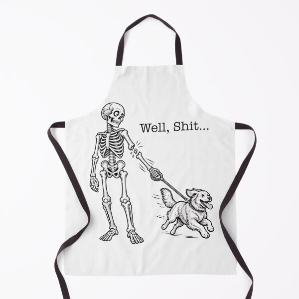 Item preview, Well Shit Skeleton Balloon Dog Disaster designed and sold by Byhergawaa.
